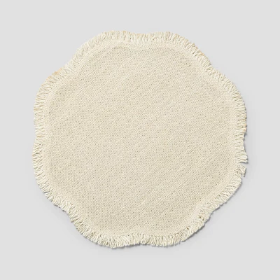 Sur La Table Scalloped Jute Placemat