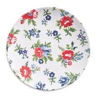 Sur La Table Summerhouse Assorted Appetizer Plates, Set of 4