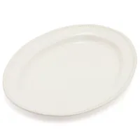 Sur La Table Pearl Stoneware Oval Platter