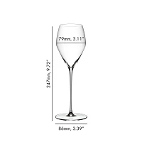 RIEDEL Veloce Champagne Glass, Set of 2