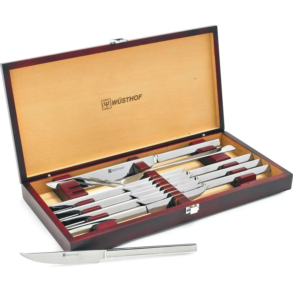 Wüsthof 10-Piece Steak and Carving Knife Set