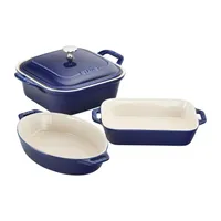 Staub Stoneware 4-Piece Baking Dish Set