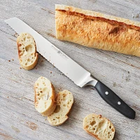 Wüsthof Epicure Slate Double-Serrated Bread Knife, 9"