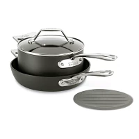 All-Clad Essentials Nonstick 3-Piece Skillet & Saucepan Set