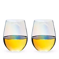 Twine Living Co. Luster Stemless Glasses, Set of 2