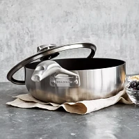 Scanpan CS+ Deep Sauté Pan with Lid, 4 qt.