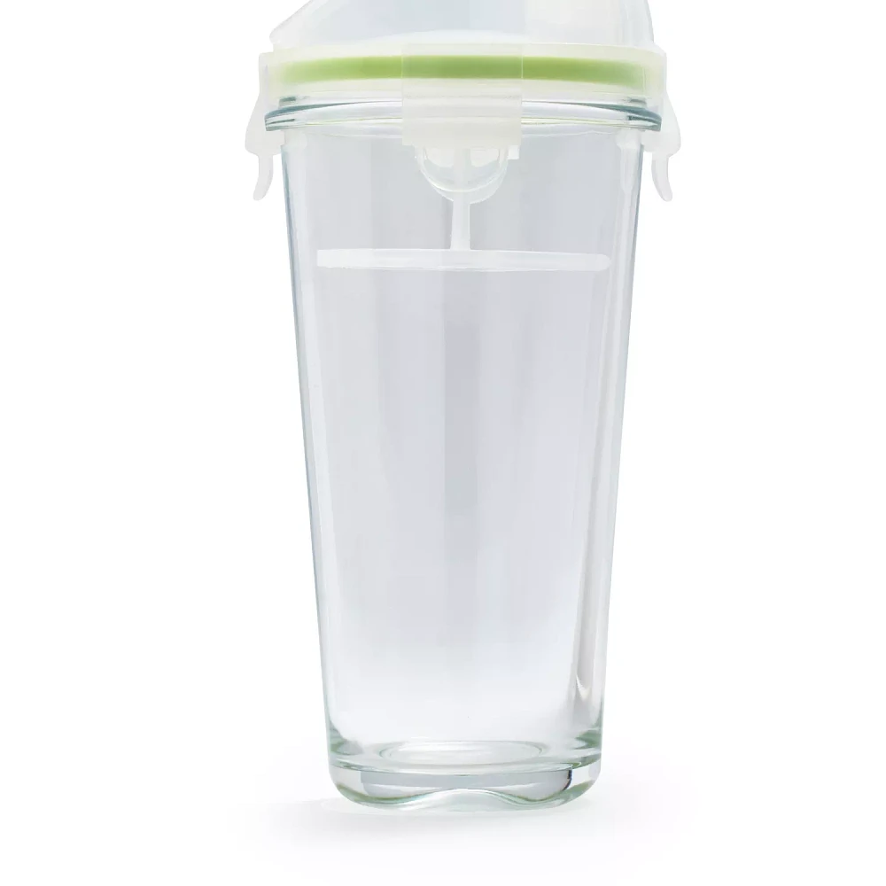 Sur La Table Glass Smoothie Container with Locking Lid