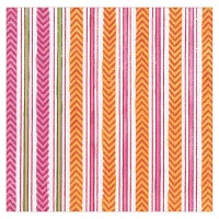 Carmen Stripe Cocktail Napkins, Set of 20