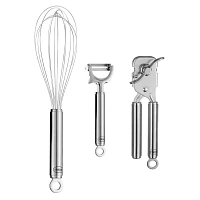 Rösle Stainless Steel Essential Cooks Tools, 3 Piece Set