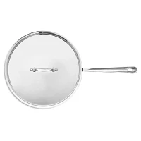 All-Clad D3 Stainless Steel Skillet with Lid