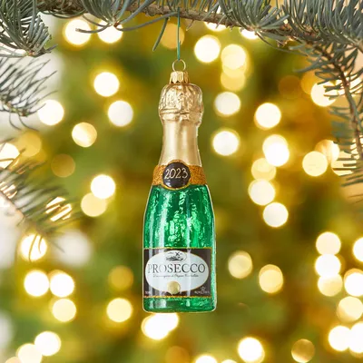 Sur La Table Prosecco Glass Ornament