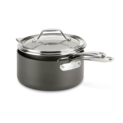 All-Clad Essentials 4-Piece Saucepan Set