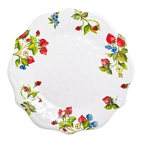 Sur La Table Strawberry Melamine Dinner Plate