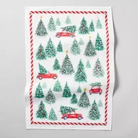 Sur La Table Christmas Trees Kitchen Towel