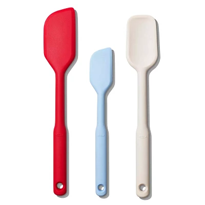 OXO 3-Piece Silicone Spatula Set