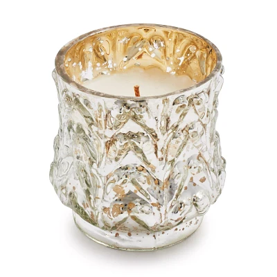 Sur La Table Silver Mercury Glass Candle