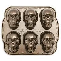 Nordic Ware Skull Pan, 6 Cavity