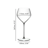 RIEDEL Veloce Chardonnay Wine Glass, Set of 2