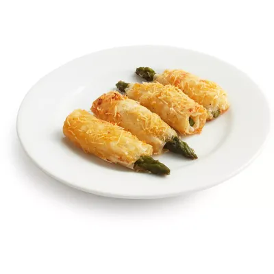 Crispy Asparagus with Asiago in Phyllo