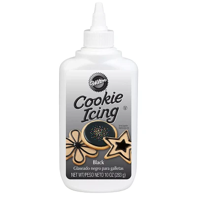 Wilton Cookie Icing, Black, 10 oz.