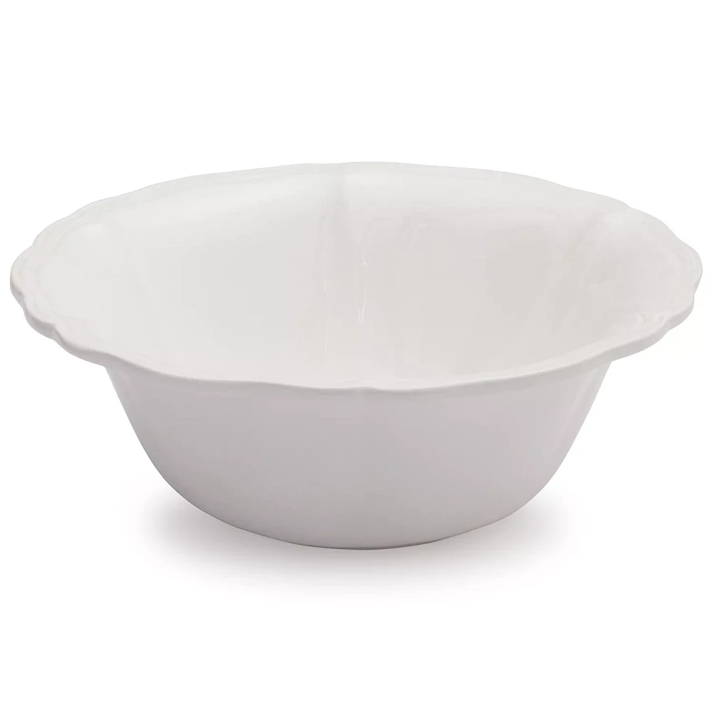 Sur La Table White Margot Serving Bowl