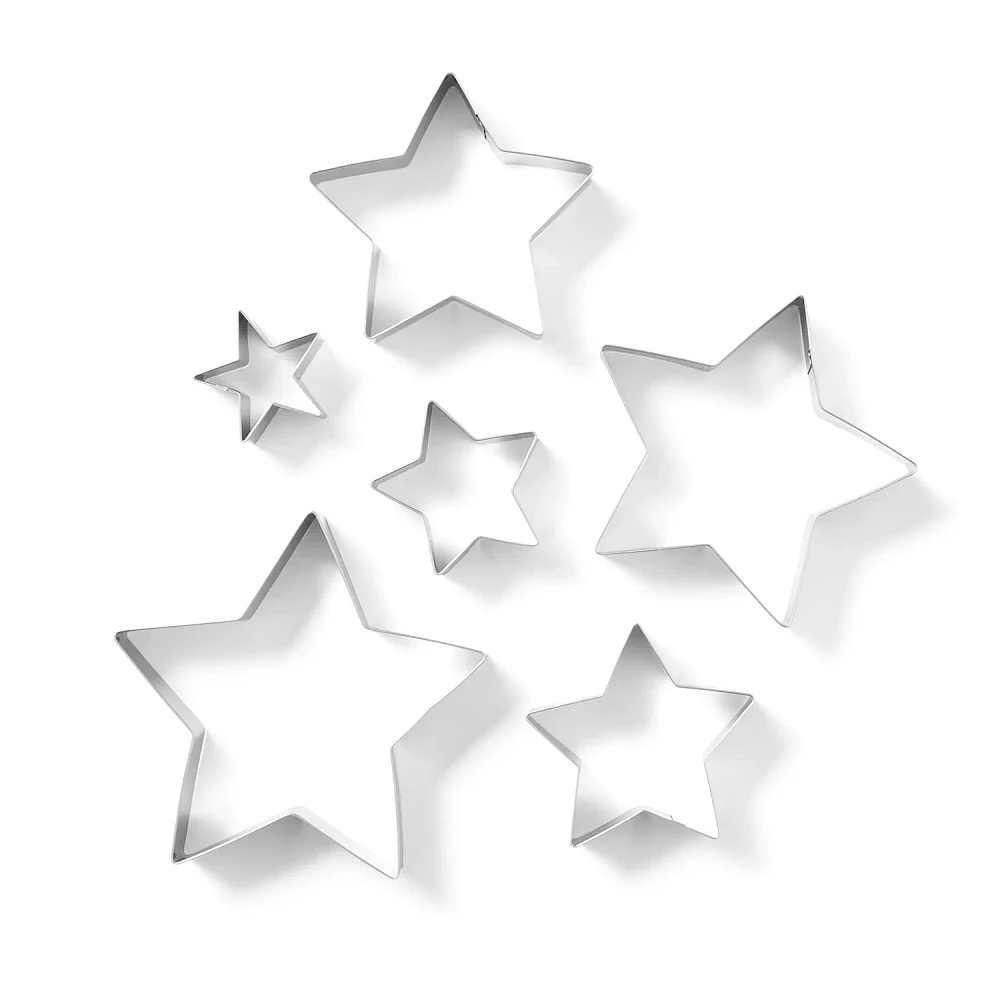 Sur La Table Star Cookie Cutters, Set of 6