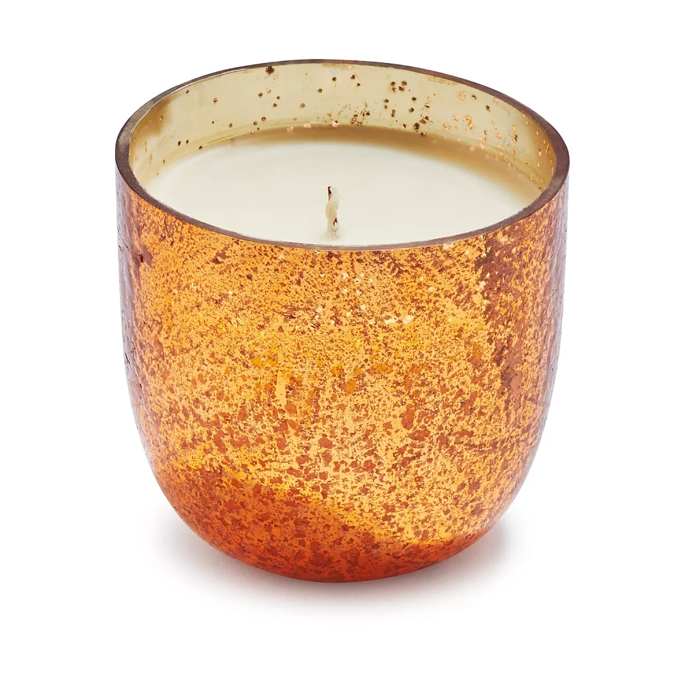 Sur La Table Mercury Glass Pumpkin Spice Soy Candle, 20 oz.