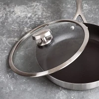 Scanpan CS+ Sauté Pan with Lid, 3 qt.