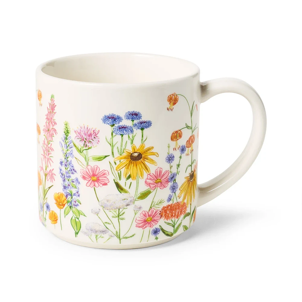 Sur La Table Wildflower Mug, 15.7 oz.