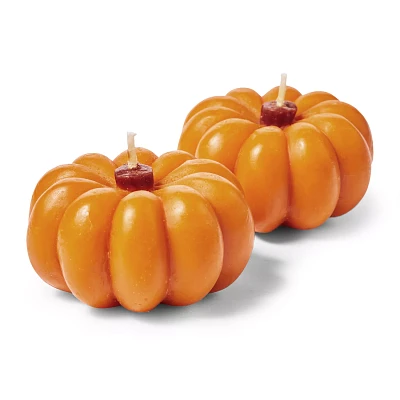 Sur La Table Pumpkin Candles, Set of 2