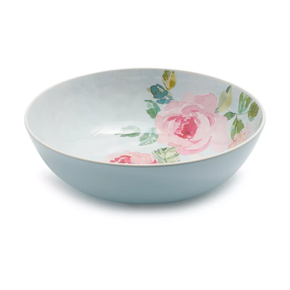 Sur La Table Rose Nuage Melamine Serving Bowl, 11.75"