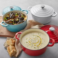 Sur La Table Enameled Cast Iron Round Dutch Oven