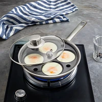 Sur La Table Egg Poaching Pan, 4 Cup