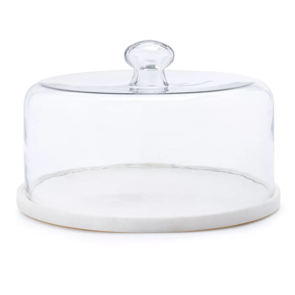 Sur La Table Marble and Glass Cloche