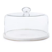 Sur La Table Marble and Glass Cloche