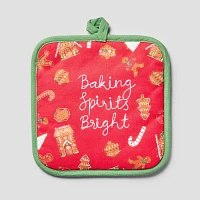 Sur La Table Baking Spirits Bright Potholder