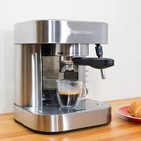 Espressione Stainless Steel Automatic Pump Espresso Machine with Thermo Block