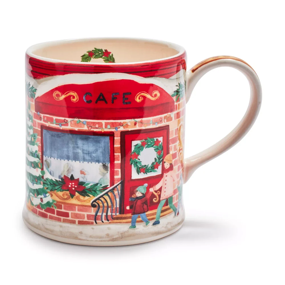 Sur La Table Holiday Cafe Store Mug