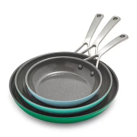 Sur la Table Ceramic Nonstick Skillets, Set of 3