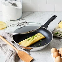 Rösle Nonstick Skillet with Lid, 11"