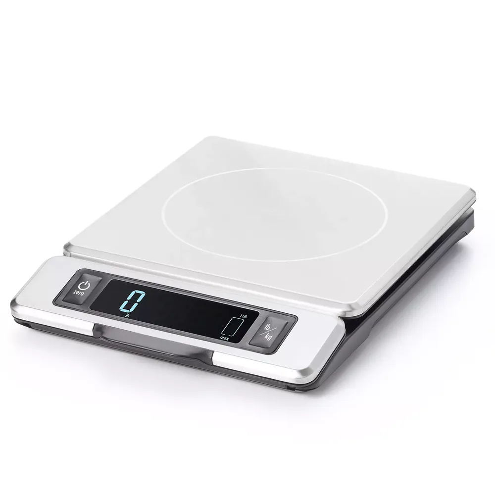 OXO 11-lb. Stainless Steel Scale with Pull-Out Display