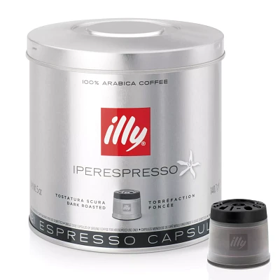 illy iperEspresso Capsules, Dark Roast