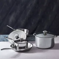 Le Creuset Stainless Steel 7-Piece Cookware Set