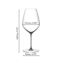 RIEDEL Veloce Syrah Shiraz Wine Glass, Set of 2