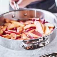 All-Clad D3 Stainless Steel Covered Sauté Pan