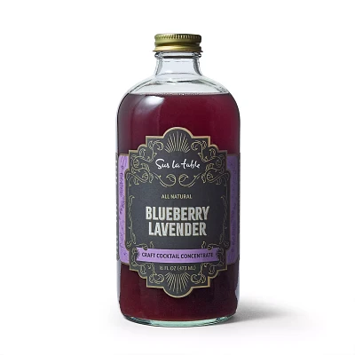 Sur La Table Blueberry Lavender Craft Cocktail Concentrate