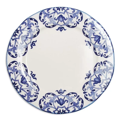 Sur La Table Blue Tile Dinner Plate