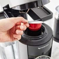 Nespresso Evoluo Deluxe by De’Longhi with Aeroccino 3 Frother, Titan