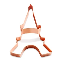 Sur La Table Copper-Plated Eiffel Tower Cookie Cutter with Handle, 4"