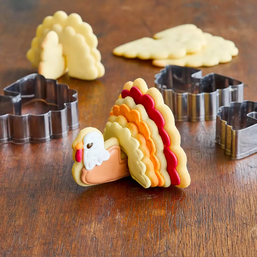 Sur La Table 3D Turkey Cookie Cutter Set